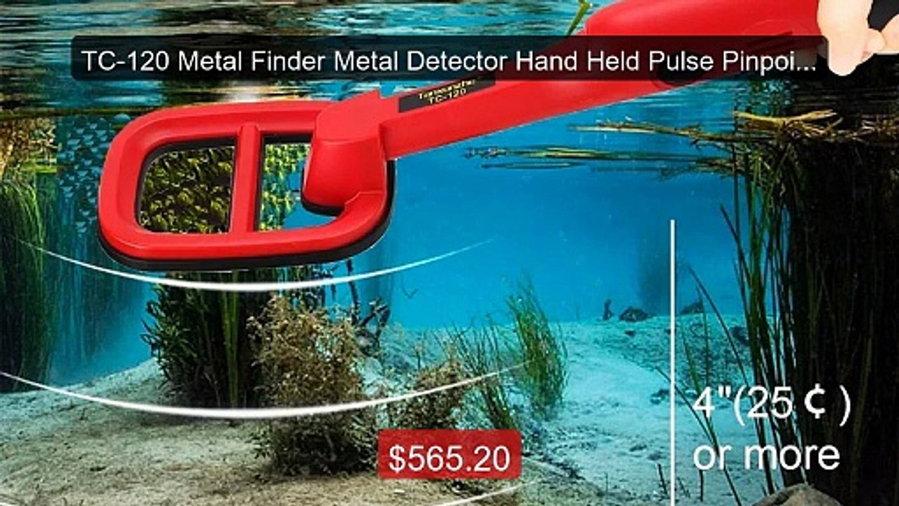 TC-120 Metal Finder Metal Detector Hand Held Pu...