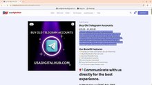 Buying Old Telegram Accounts Old & New in the US