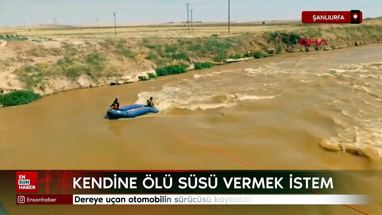 Şanlıurfa'da kendine ölü süsü vermek istemiş