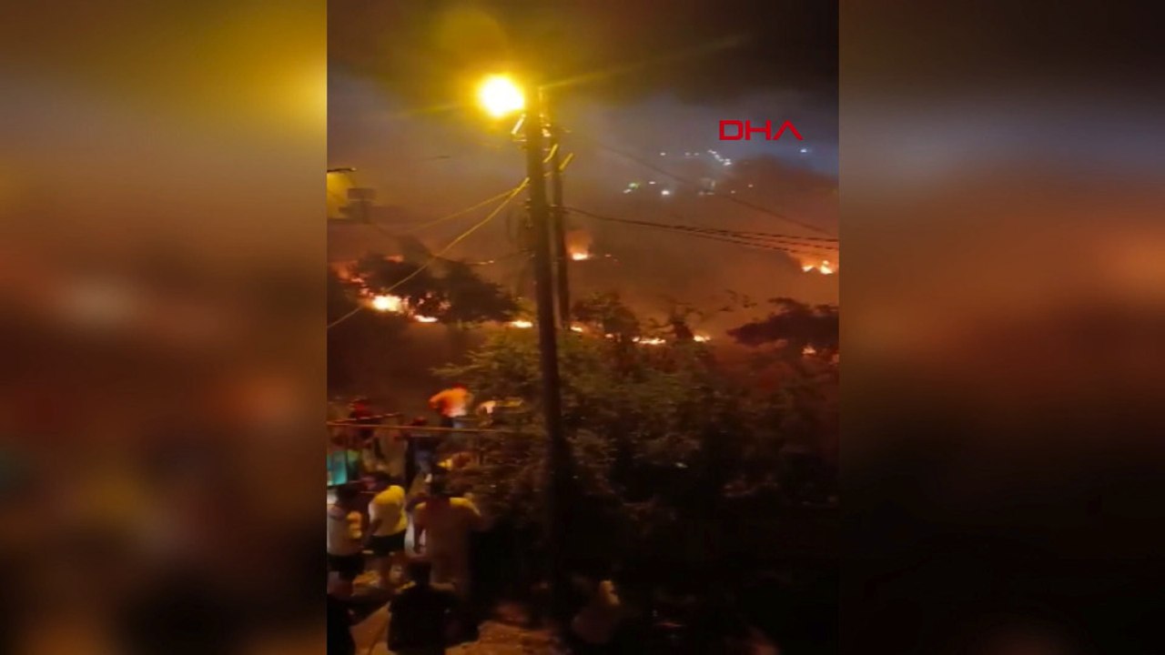 Yangını fark etmeden düğüne devam ettiler