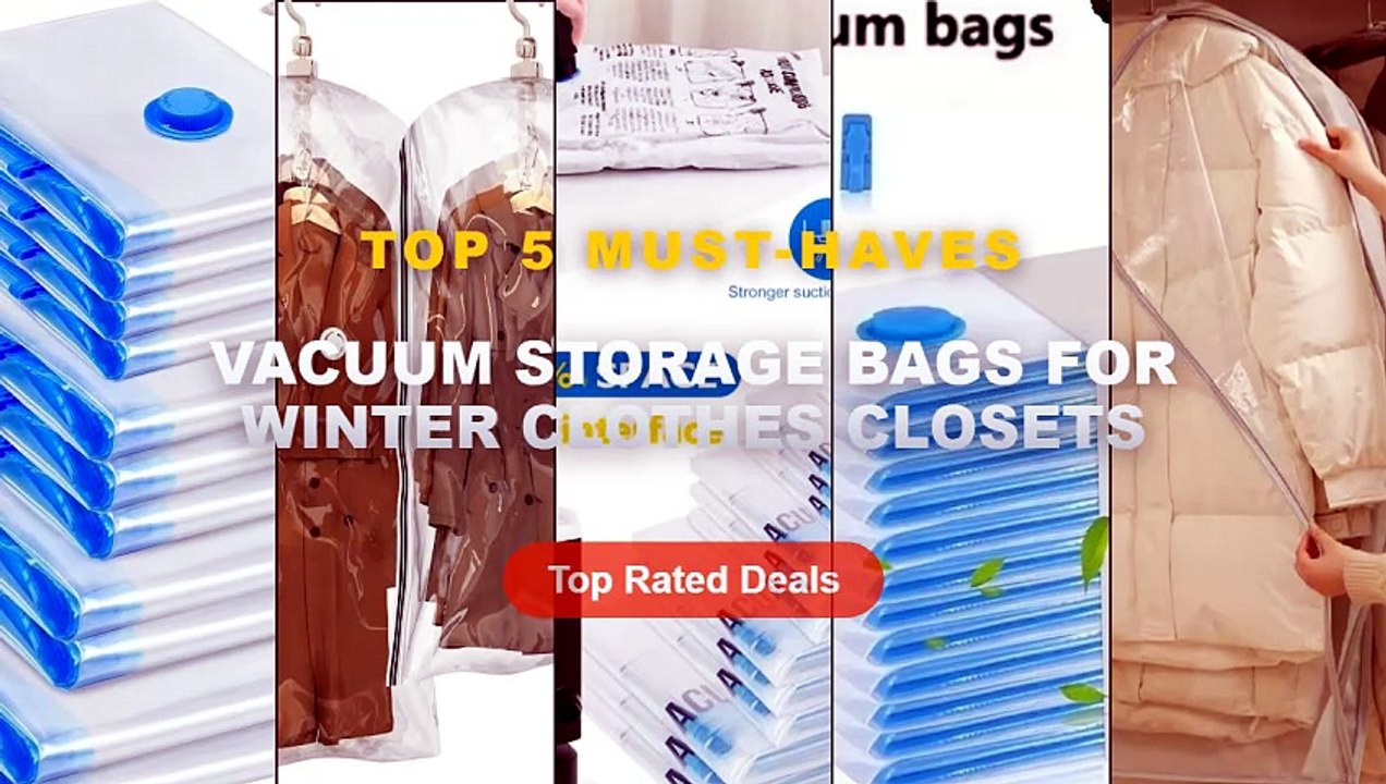 Why Everyone Is Buying Vacuum Storage Bags For...