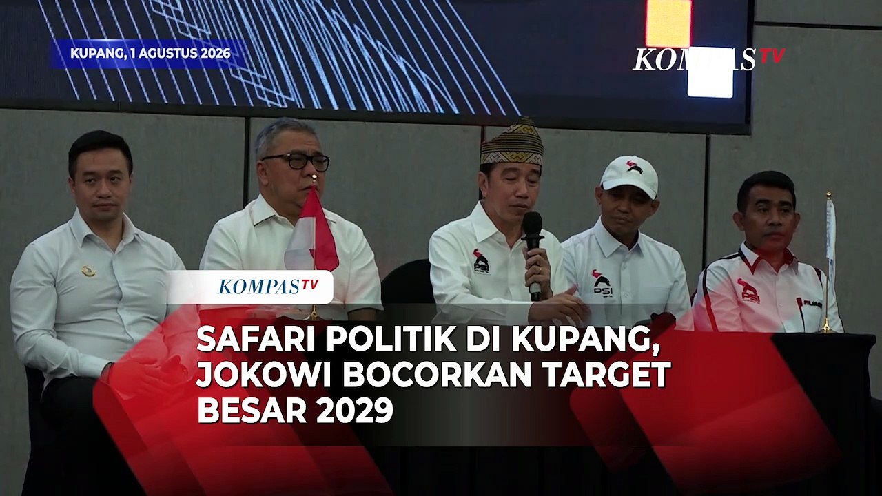 Riuh Kader PSI! Safari Politik di Kupang, Jokowi Optimis Bukan Sekadar Masuk DPR