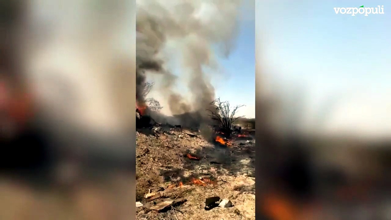 Trece fallecidos en Perú por la caída de una avioneta sobre las Líneas de Nazca