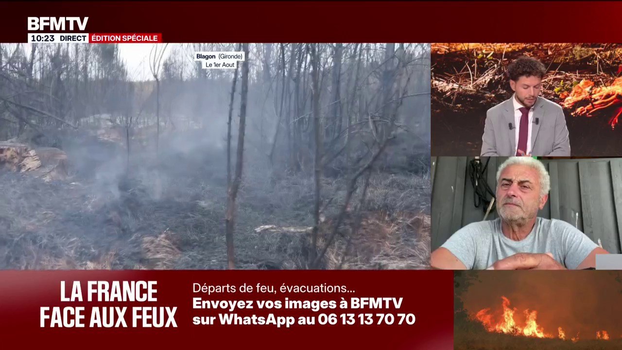 Incendie en Gironde: "Pour nous, la meilleure des aides, c'est la réouverture et le retour des touristes, explique Olivier Laban, président du comité régional de la conchyliculture