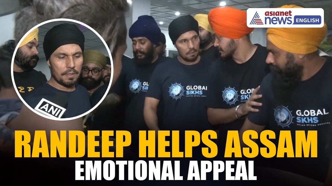 Randeep Hooda Joins Assam Flood Relief, Appeals to Help Victims | North East News