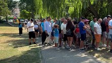 File lunghissime per entrare allo stadio Patini: Castel di Sangro si tinge d'azzurro