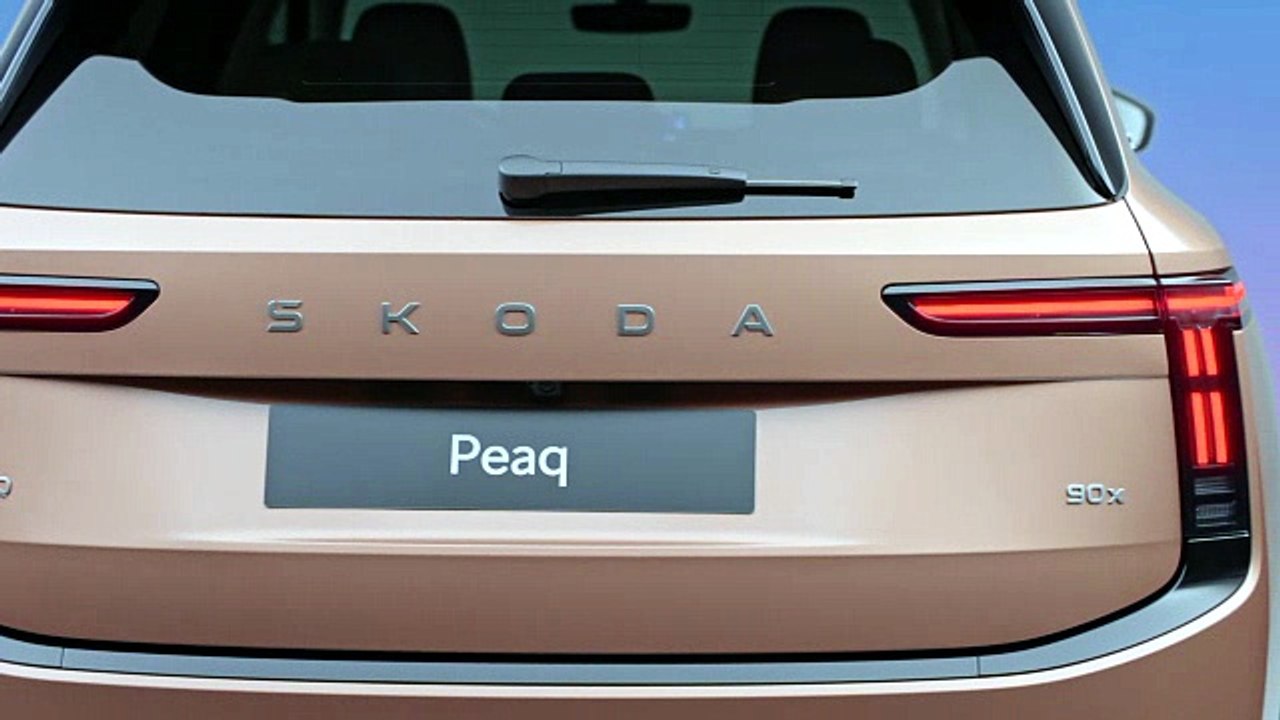 Le grand SUV électrique sept places Peaq est le nouveau vaisseau amiral de Skoda