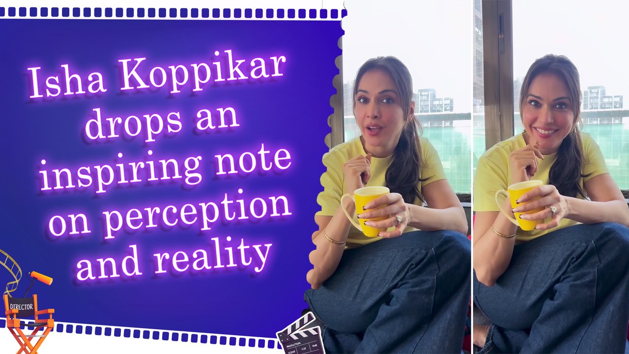 Isha Koppikar shares a meaningful life lesson through her latest social media post