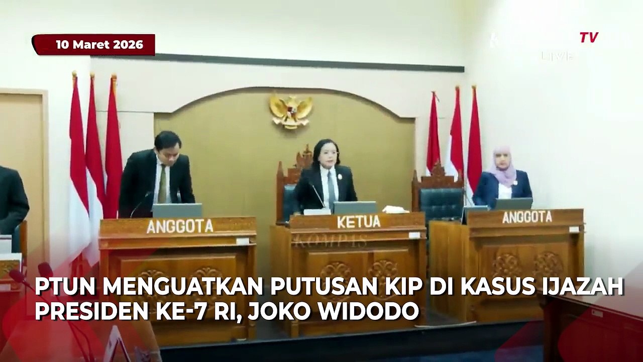 PTUN Tolak Gugatan UGM soal Ijazah Jokowi, Perkuat Putusan Komisi Informasi Pusat
