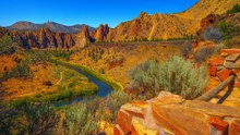 Smith Rock State Park Oregon 4K Nature Sounds No Music