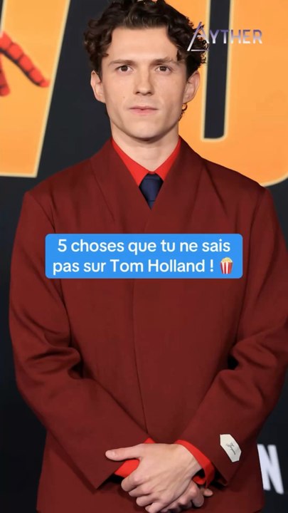 5 choses que tu ne sais pas sur Tom Holland ! #tomholland #zendaya #spiderman #spidermanbrandnewday