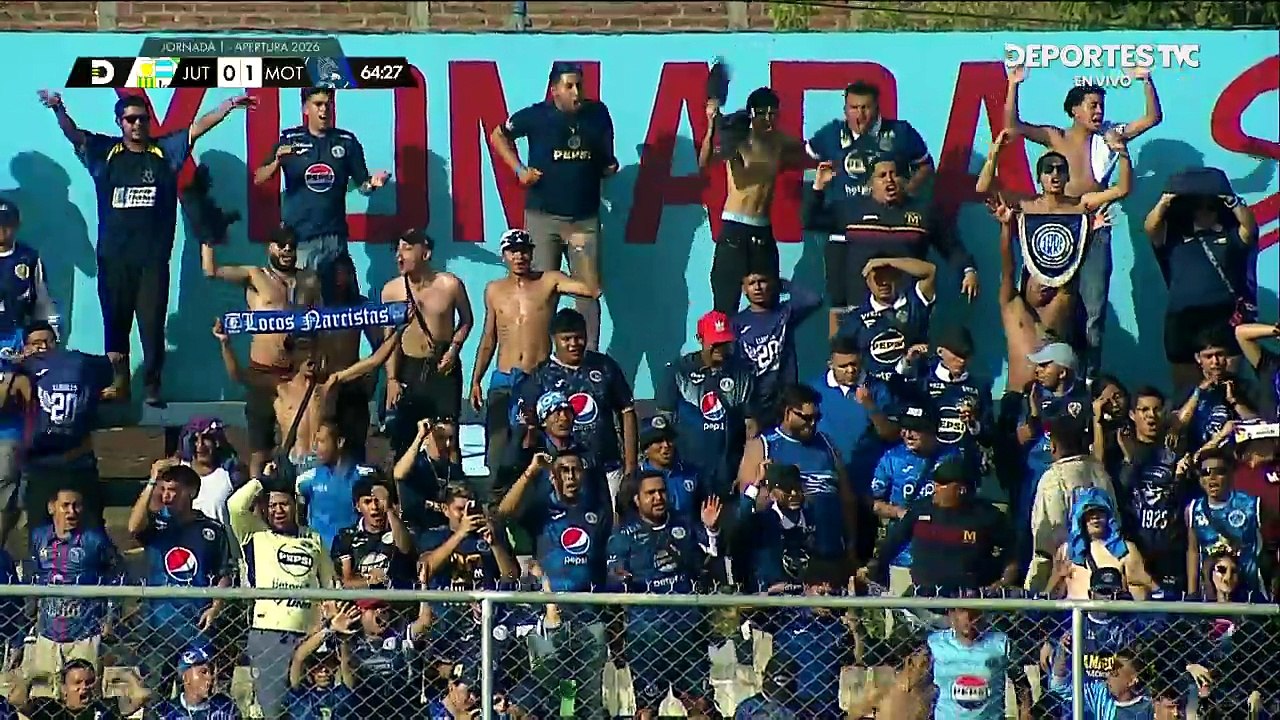 Jonathan Moya abre el marcador para Motagua