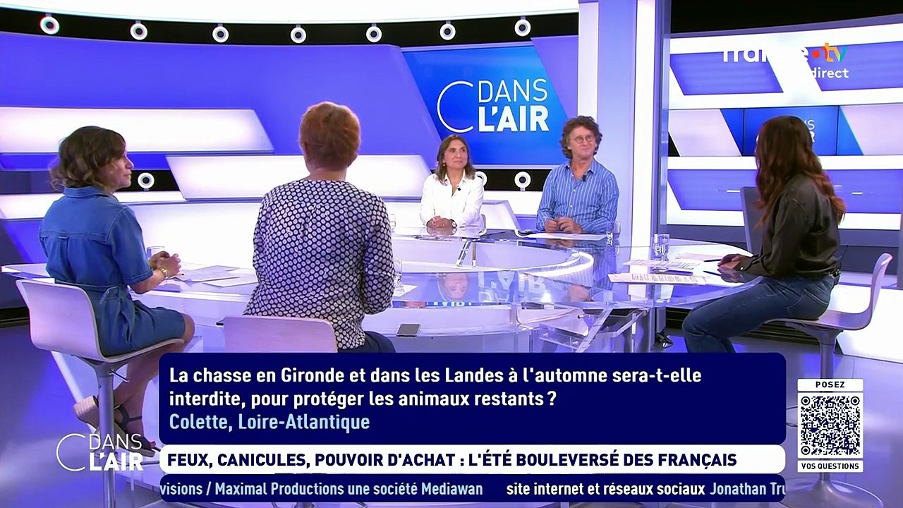 Salhia Brakhlia dans "C dans l'air" sur France 5 @France 5