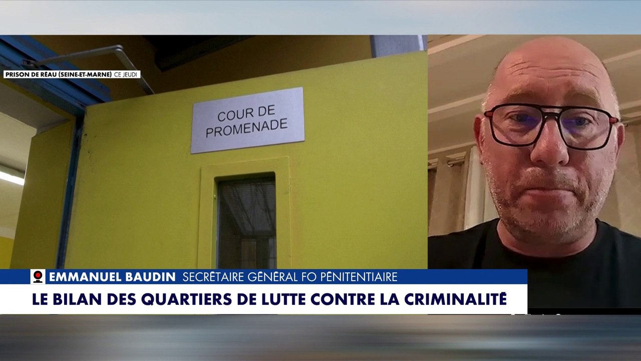 Emmanuel Baudin : «Le bilan des quartiers de haute sécurité est très bon»