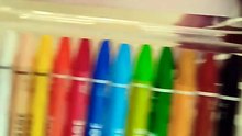 banyak juga alat warna sipedol, krayon