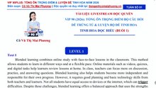 TUẦN 1 - Tinh hoa Đọc hiểu (Buổi 1)