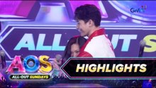 All-Out Sundays: Allen Ansay, niyakap ang fan na pagod na pagod?!