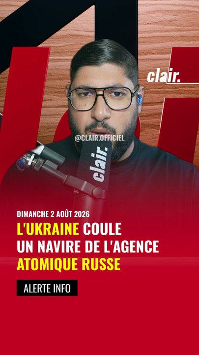 Trump stoppe les frappes en Iran, et l'Ukraine coule un navire de l'agence atomique Russe  #Trump #iran #usa #Russie #ukraine