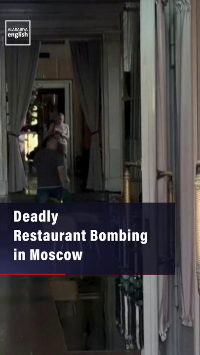 Aftermath of Deadly Restaurant Bombing in Moscow