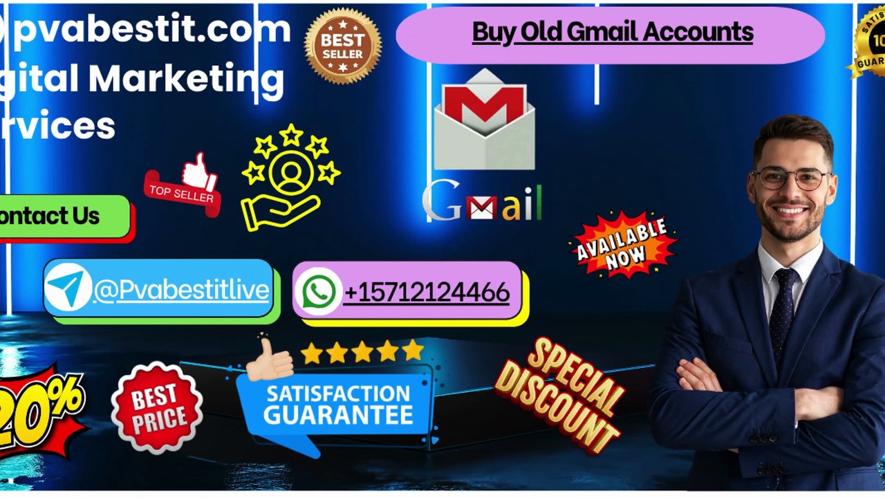 Best 10 USA Platforms to Buy Aged Gmail Account...