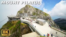 On Top Of Mount Pilatus The Most Beautiful Alpine Scenery Of Switzerland 8K
