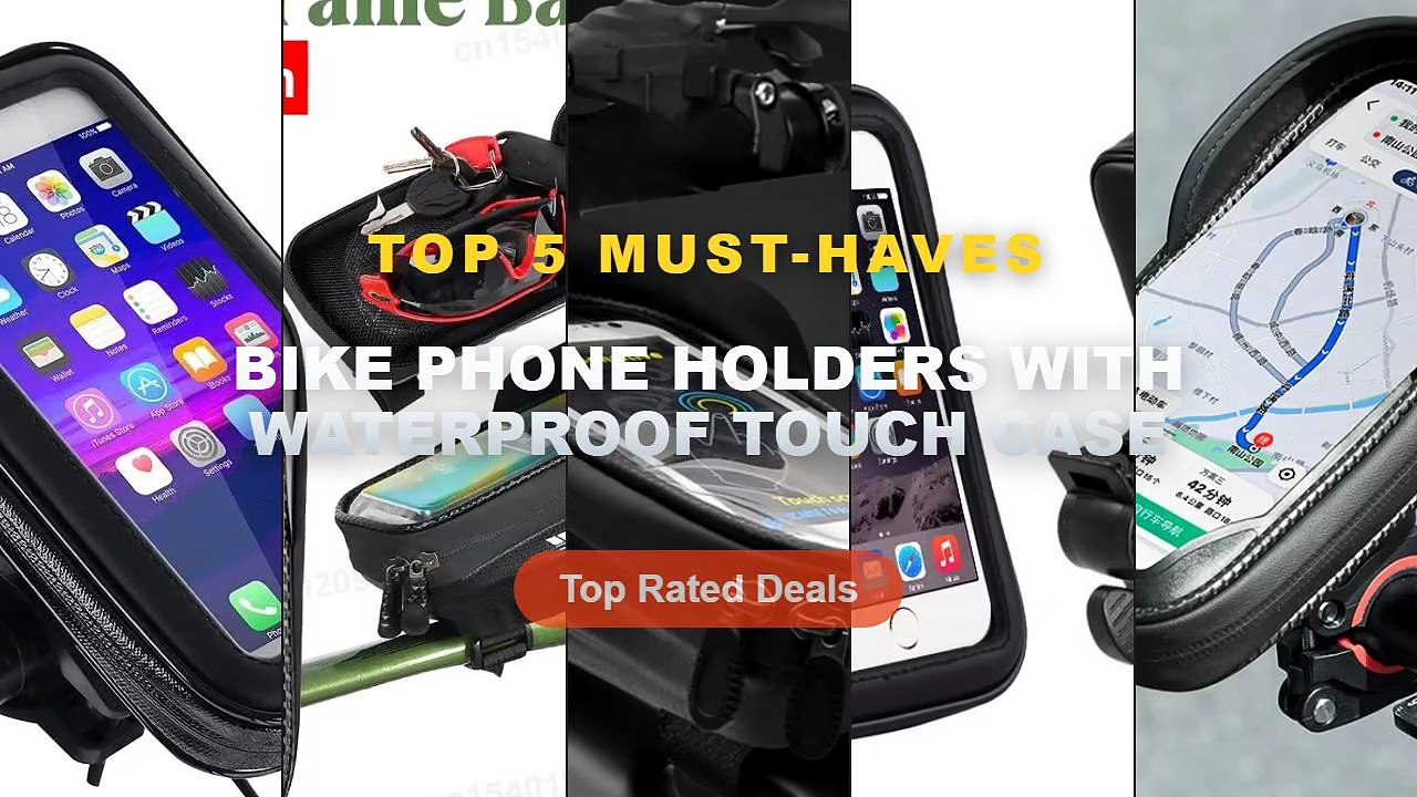 Best Bike Phone Holders With Waterproof Touch Case on AliExpress | Review - 1L Bike Cell Phone Pouch Phone Mount Holder ...