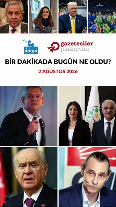 Bir dakikada bugün ne oldu?