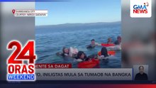 7 guro, iniligtas mula sa tumaob na bangka sa Zamboanga City | 24 Oras Weekend