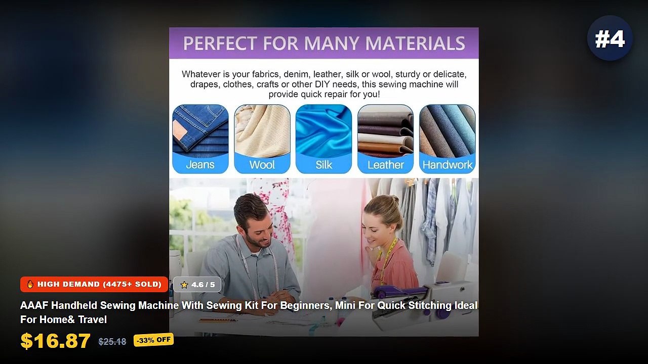 Best Mini Sewing Machines For Home Beginners on...