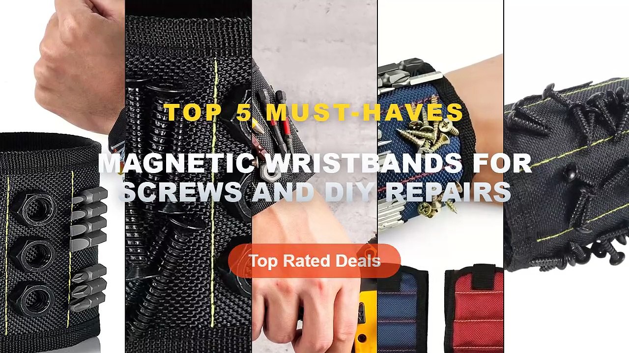 Cheap & Best Magnetic Wristbands For Screws And DIY Repairs Unboxing & Review - Magnetic Wristband for Holding Screws,Na...