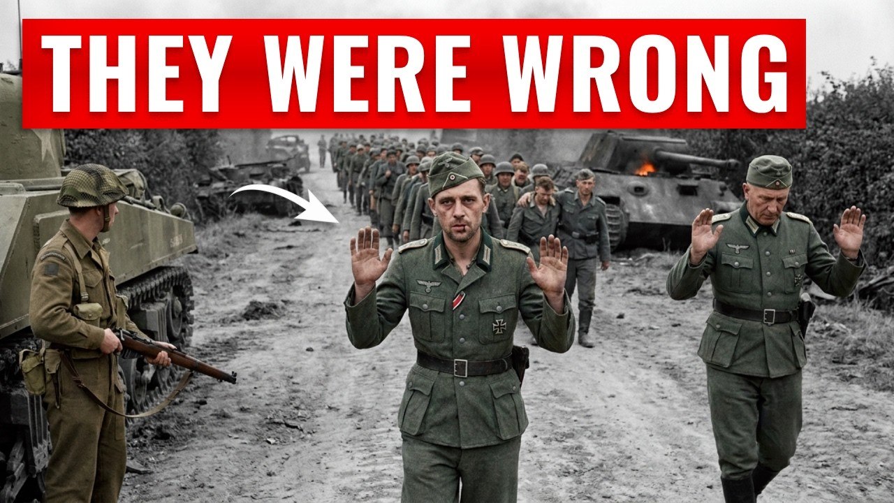 What Escaped German Officers Revealed About Canadian Trap in Normandy