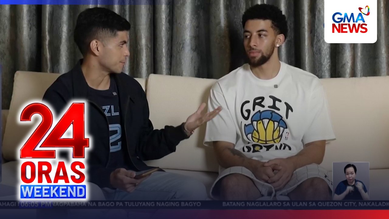 Scotty Pippen Jr. admires PHL basketball craze, meets namesake Scottie Thompson | 24 Oras Weekend