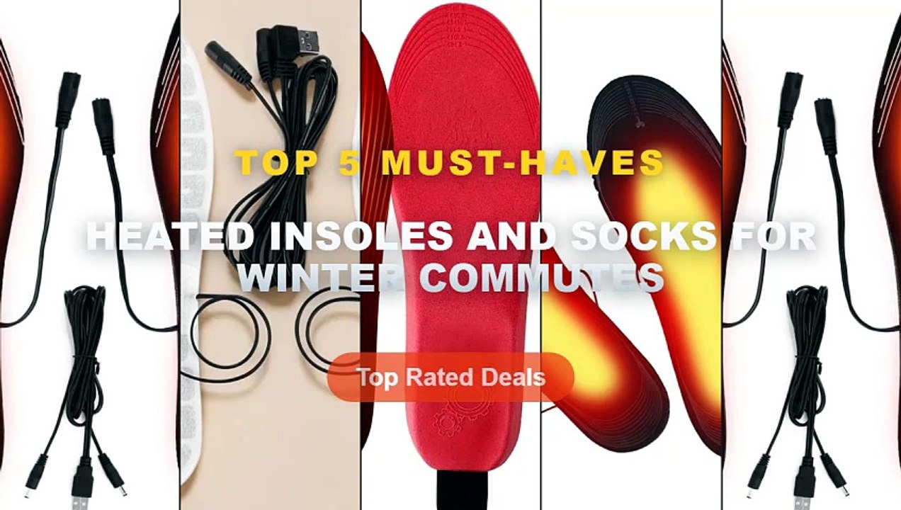 Amazing Heated Insoles And Socks For Winter Com...