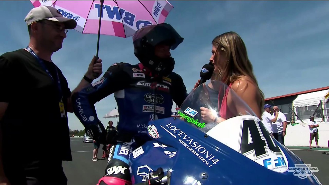 Championnats de France FSBK - European Bikes (course 2) - Le Vigeant