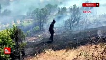 Tekirdağ’da yangın; 100 dekar alan zarar gördü