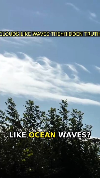 🤯 Clouds Like Waves? The Hidden Truth!
