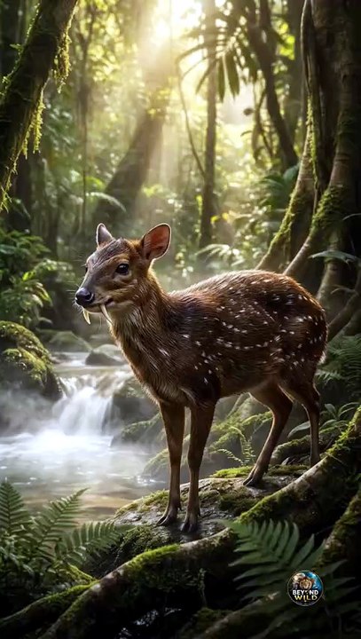 🦌🧛🌿 Tiny like a rabbit, armed with vampire fang...