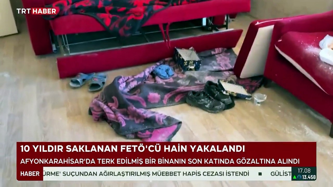 15 Temmuz'da Marmaris'e giden timdeki firari teröristin evi TRT Haber'de