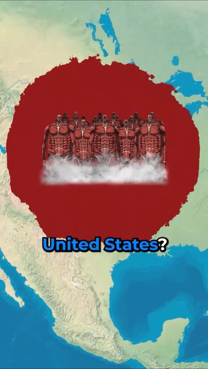 What if Attack on Titan's Rumbling started in the United States?