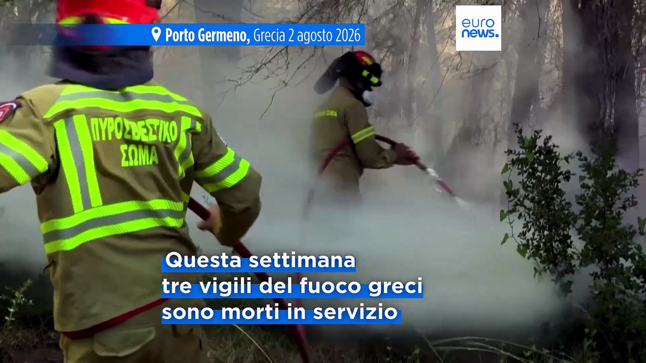 Incendi in Europa: la Grecia combatte ancora, nuovi focolai in Spagna