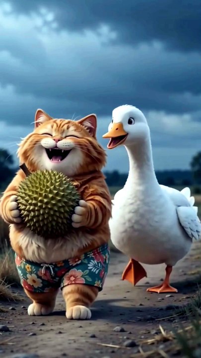 Cat vs. Goose & Squirrel: The Egg Saga 🥚😹