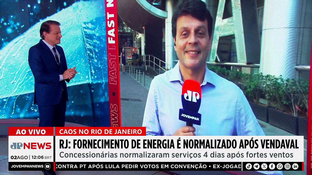 Rio de Janeiro recupera energia quatro dias após temporal e seis mortes
