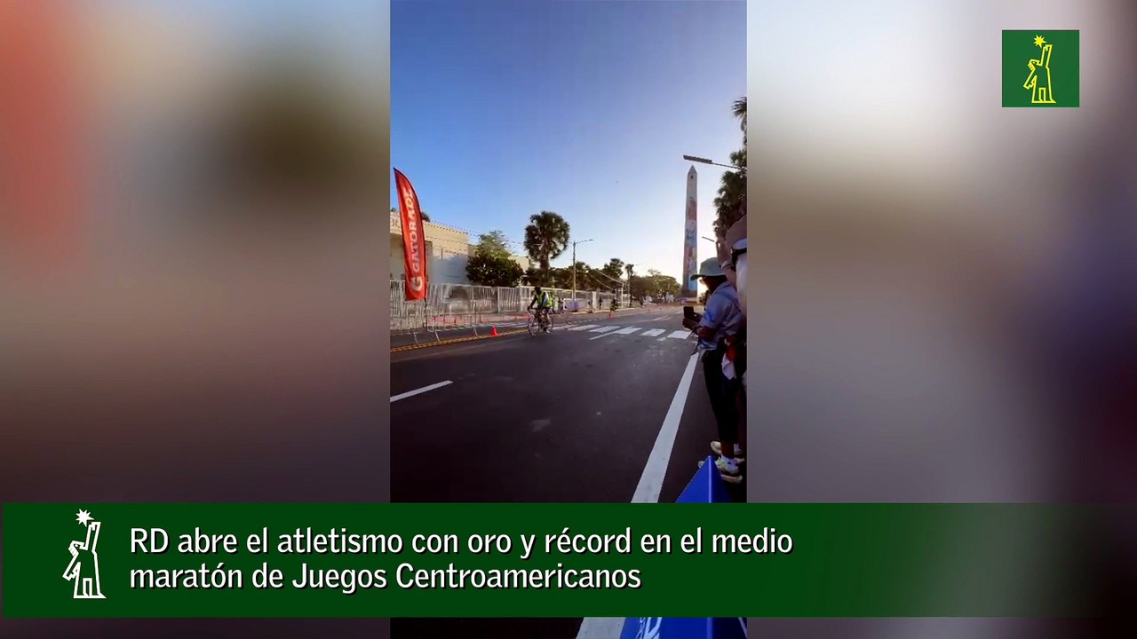 RD abre el atletismo con oro y récord en el medio maratón de Juegos Centroamericanos