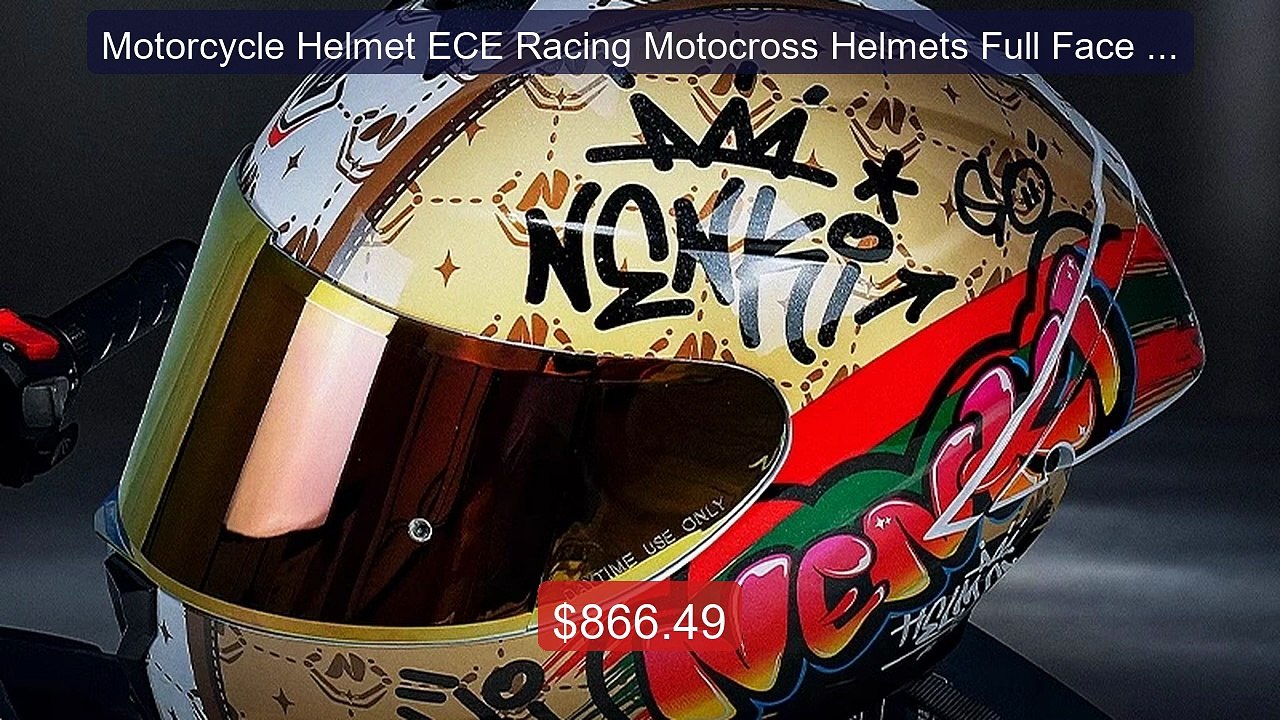 Motorcycle Helmet ECE Racing Motocross Helmets Full Face Helmet Ad... -- Best Deal 2026 | Shop Now!