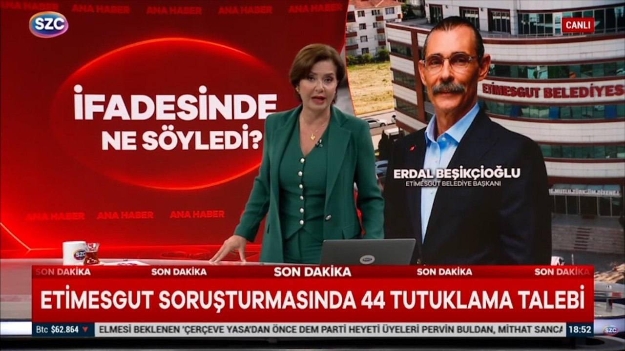 Etimesgut Belediye Başkanı Erdal Beşikçioğlu, tutuklama talebiyle mahkemeye sevk edildi