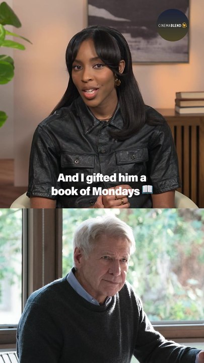 Jessica Williams' Sweet Gift For Harrison Ford