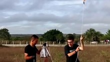 Balão cok Gás Élio foi pro espaço e...