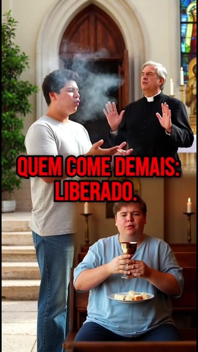 Muita gente aponta o cigarro como pecado