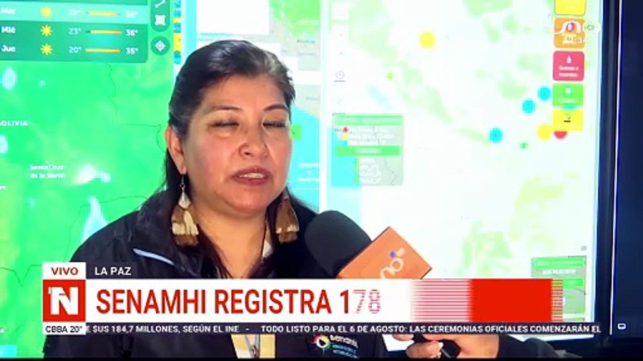 SENAMHI REGISTRA 178 FOCOS DE CALOR