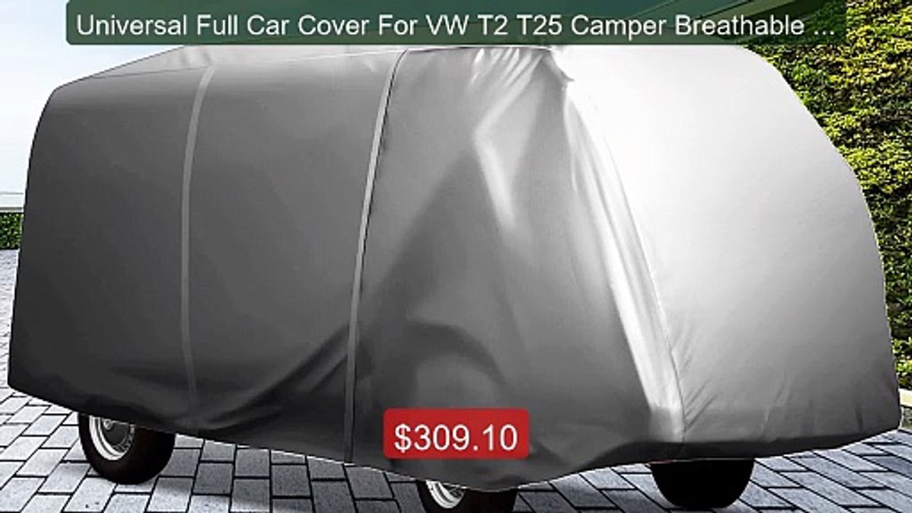 Universal Full Car Cover For VW T2 T25 Camper Breathable Water... -- Best Buy 2026 | Great Quality!
